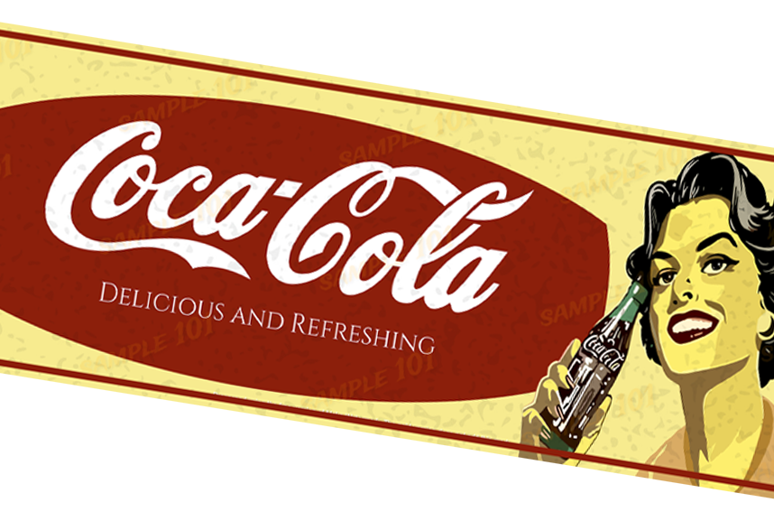 COCA-COLA DRINK DELICIOUS REFRESHING