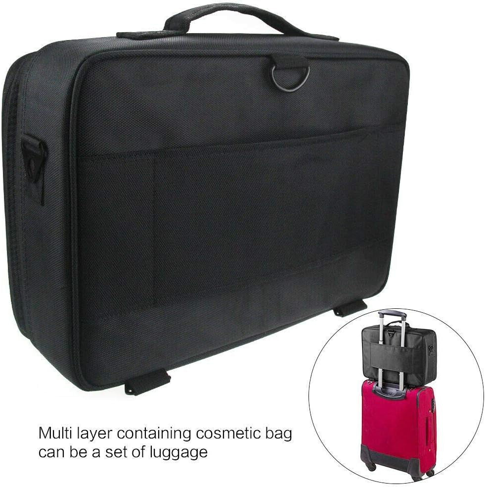 Portable Makeup Bag Cosmetic Case Storage Box Travel Organizer Pouch Toiletry