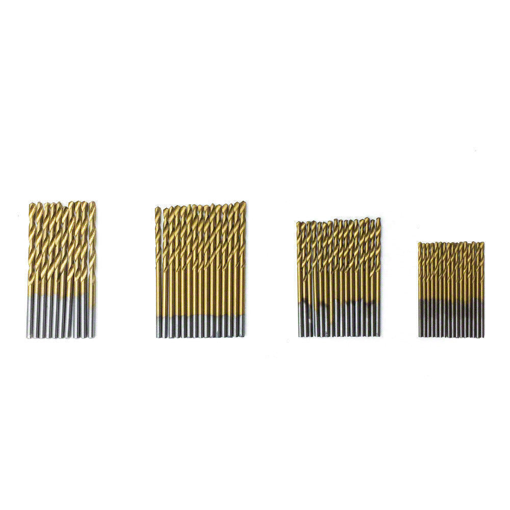 Premium 99PCS HSS Titanium Coated Drill Bit Set - Perfect for Metal, Wood & Plastic!