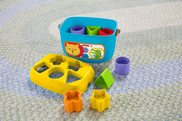Baby’s First Blocks – Stacking & Sorting Toy | Set of 10 Shapes for Infants 6+ Months