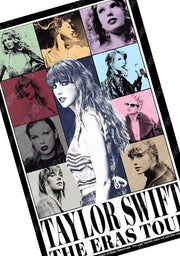 THE ERAS TOUR Metal Tin Sign Taylor Swift Music Poster Wall Décor Home Bar Room Garage Plaque
