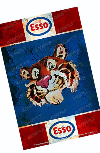 ESSO TIGER GASOLINE ADVERTISING