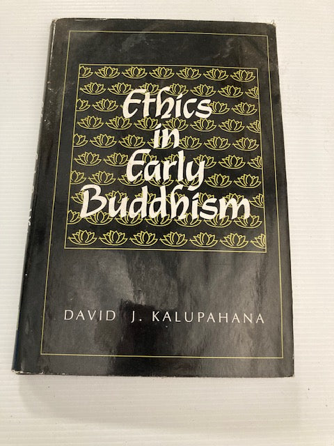 Ethics in Early Buddhism front cover