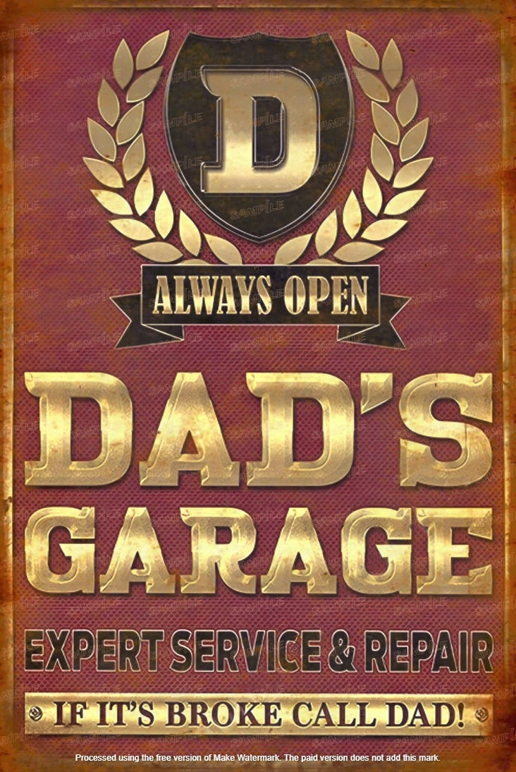 EXPERT SERVICE Retro Vintage Rustic Look Home Classic Shed Garage Reproduction Bar Wall Tin Metal Signs Metal, Metal plaques, Outdoor, Indoor, Metal sign printing, Metal sign design, Metal sign manufacturing, Rustic look metal signs, Weathered metal signs, Vintage metal signs, Rust effect on metal, Faux rust metal signs