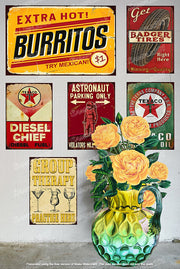 EXTRA HOT Vintage Retro Home Wall Shed Garage Poster Décor Bar Wall Tin Metal Signs
