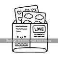 Cute & Groovy Coloring Book – Bold, Easy Designs for Relaxation | Perfect for Adults & Kids