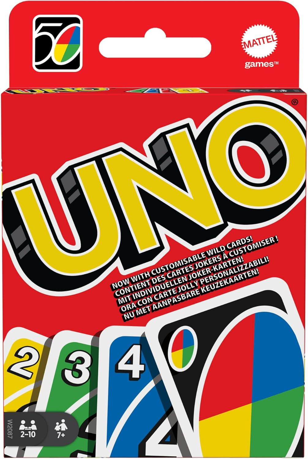 "UNO Card Game – Classic Family Fun for All Ages | Fast-Paced Matching Game | 2-10 Players"