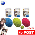 Dog Pet Chew Toys Puppy Dental Teeth Clean Care Play Training Bite Fetch Ball