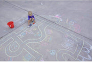 Washable Sidewalk Chalk – 48-Count Vibrant Colors | Perfect for Outdoor Art, Kids' Activities & Games