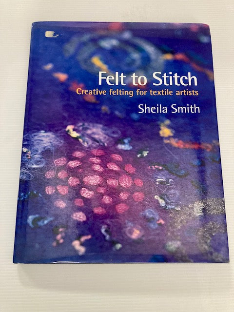 Felt to Stitch front cover