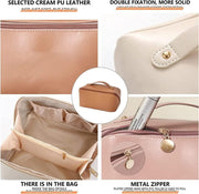 Brown Toiletry Bag – Travel Accessory for Luggage & Essentials