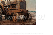 FIELD MASTER Retro Rustic Vintage Look Tin Metal Sign Man Cave, Shed-Garage, and Bar