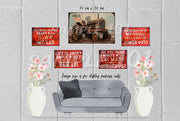 FIELD MASTER Retro Rustic Vintage Look Tin Metal Sign Man Cave, Shed-Garage, and Bar