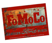 FOMOCO RED FORD GENUINE PARTS