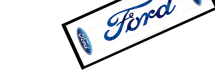 FORD EMBLEM BAR MATS RUNNER