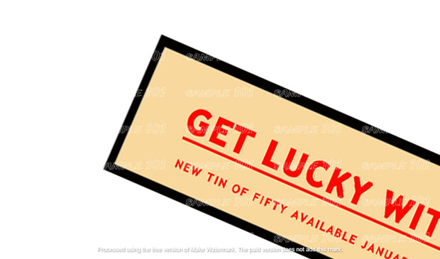  Buy LUCKY STRIKE Bar Runner: