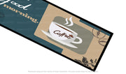  Buy GOOD MORNING Coffee Mat: Keep Your Coffee Station Spotless! (890mm x 240mm)