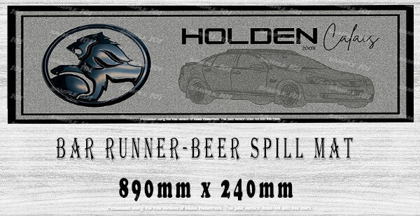 HOLDEN CALAIS 2008 V SEDAN BAR RUNNER BAR MAT MATS