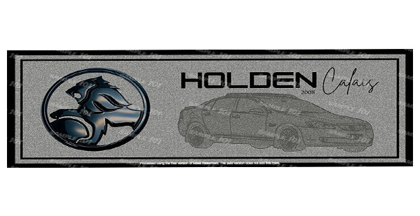 HOLDEN CALAIS 2008 V SEDAN BAR RUNNER BAR MAT MATS