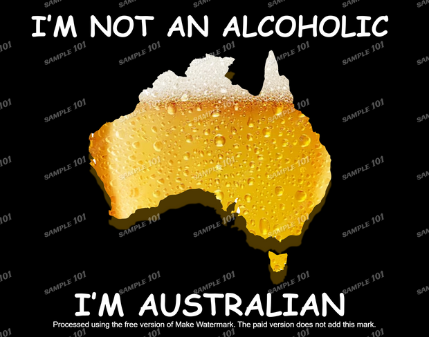 Not Alcoholic Beer Rustic Vintage Metal Tin Signs Man Cave, Shed & Bar Sign