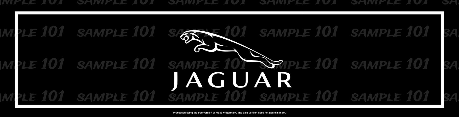 JAGUAR BEER MAT BAR RUNNER