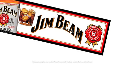  Buy JIM BEAM Aussie Beer Spill Mat: Cheers to Cleanliness (890mm x 240mm)