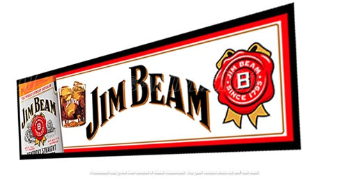  Buy JIM BEAM Aussie Beer Spill Mat: Cheers to Cleanliness (890mm x 240mm)