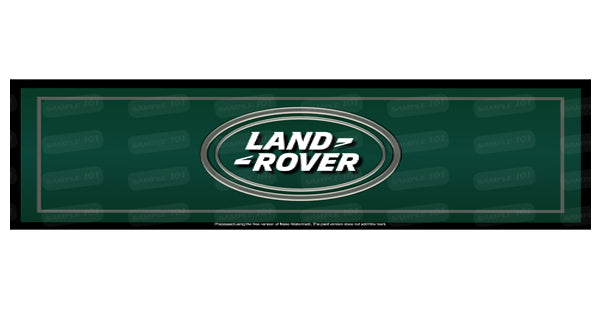 LAND ROVER EMBLEM BAR RUNNER MAT MATS