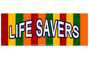 LIFESAVERS METAL SIGN