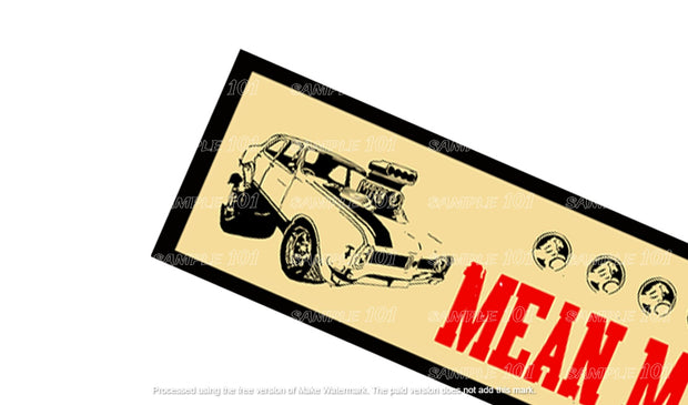 Buy MEAN MACHINE Coffee Bar Mat: Conquer Spills & Style (890mm x 240mm)