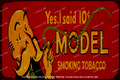 MODEL Vintage Retro Look Metal Tin Signs Man Cave, Shed & Bar Sign