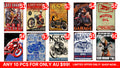 Bulk Buy-Motorcycle Signs