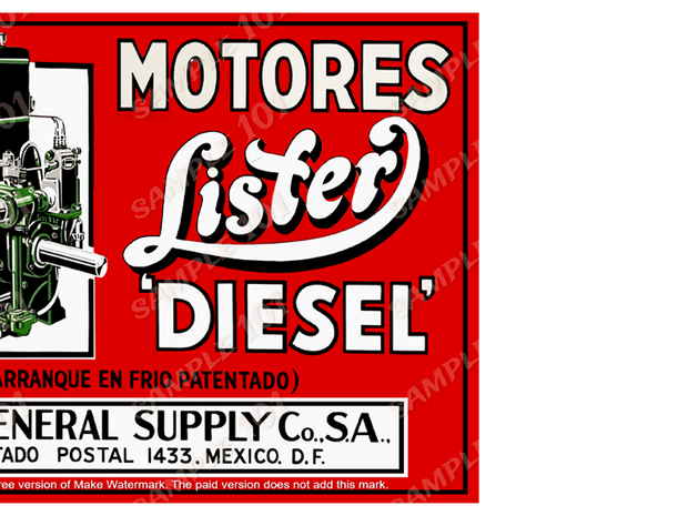 MOTORES LISTER DIESEL GENERAL SUPPLY