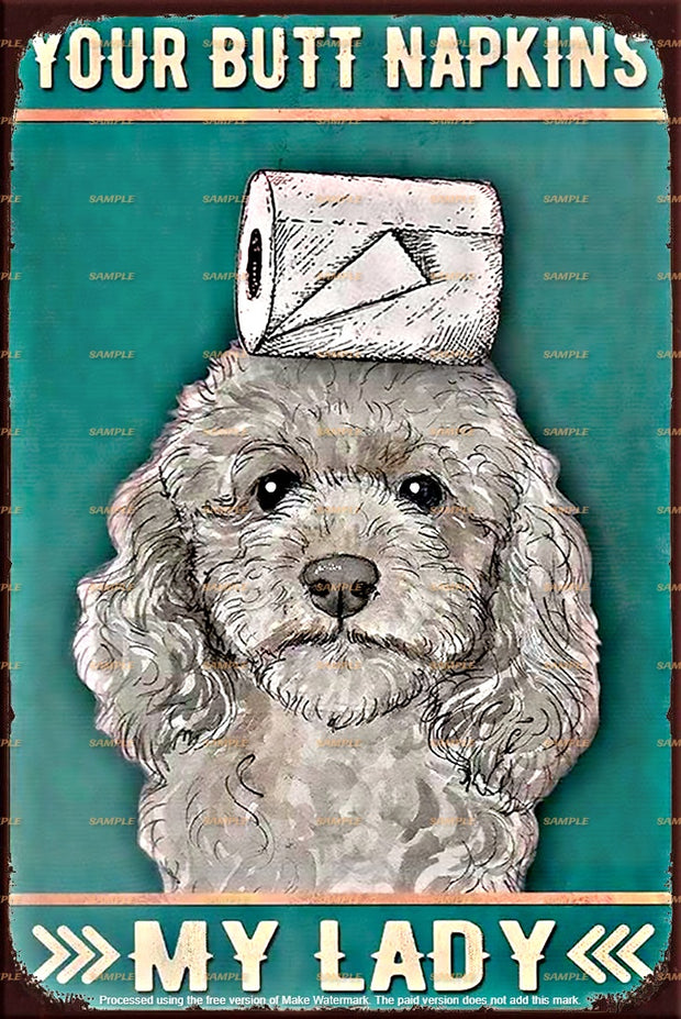 MY LADY Retro/ Vintage Tin Metal Sign Man Cave, Wall Home Décor, Shed-Garage, and Bar