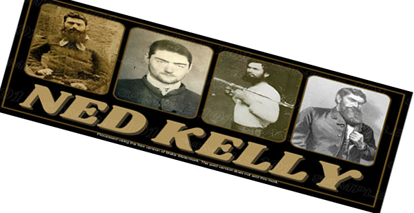 Buy NED KELLY Beer Spill Mat: Keep it Clean & Outlaw Spills (890mm x 240mm)