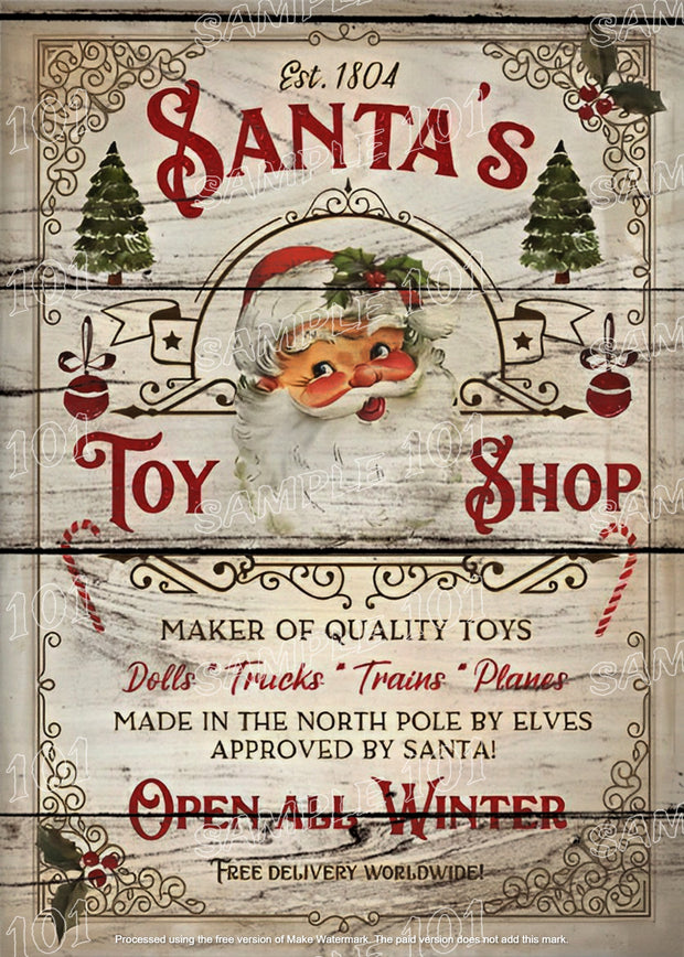 OPEN ALL WINTER Vintage Rustic Look Holiday Season Home Wall Décor Bar Wall Tin Metal Signs