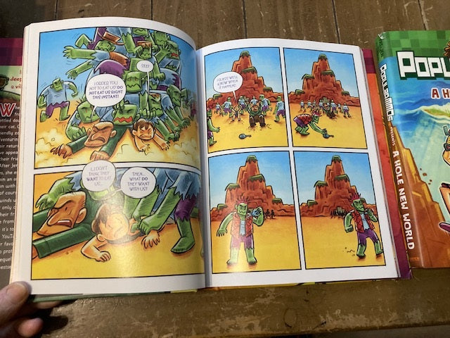 PopularMMOs graphic novels additional interior page condition