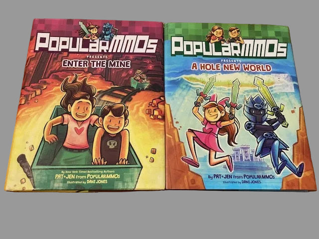 PopularMMOs Enter the Mine and A Hole New World two-book bundle