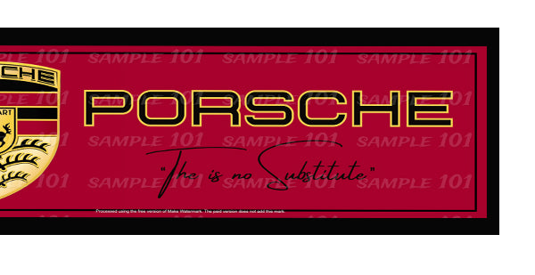 Porsche There is No Substitute