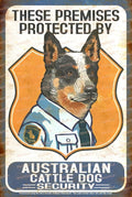 PREMISES PROTECTED Retro Vintage Rustic Look Home Classic Shed Garage Reproduction Bar Wall Tin Metal Signss Metal, Metal plaques, Outdoor, Indoor, Metal sign printing, Metal sign design, Metal sign manufacturing, Rustic look metal signs, Weathered metal signs, Vintage metal signs, Rust effect on metal, Faux rust metal signs, Corroded look metal signs, Rusty appearance