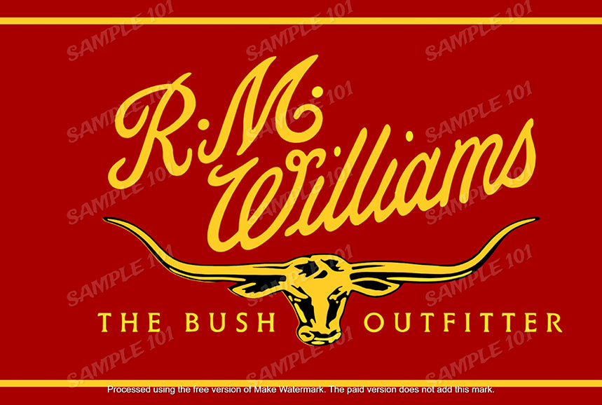R.M. WILLIAMS BUSH OUTFITTER 