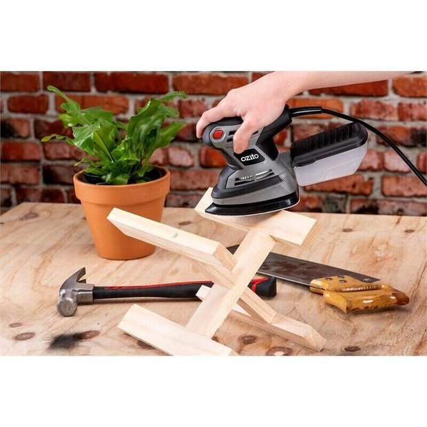 Grey and Black Sander