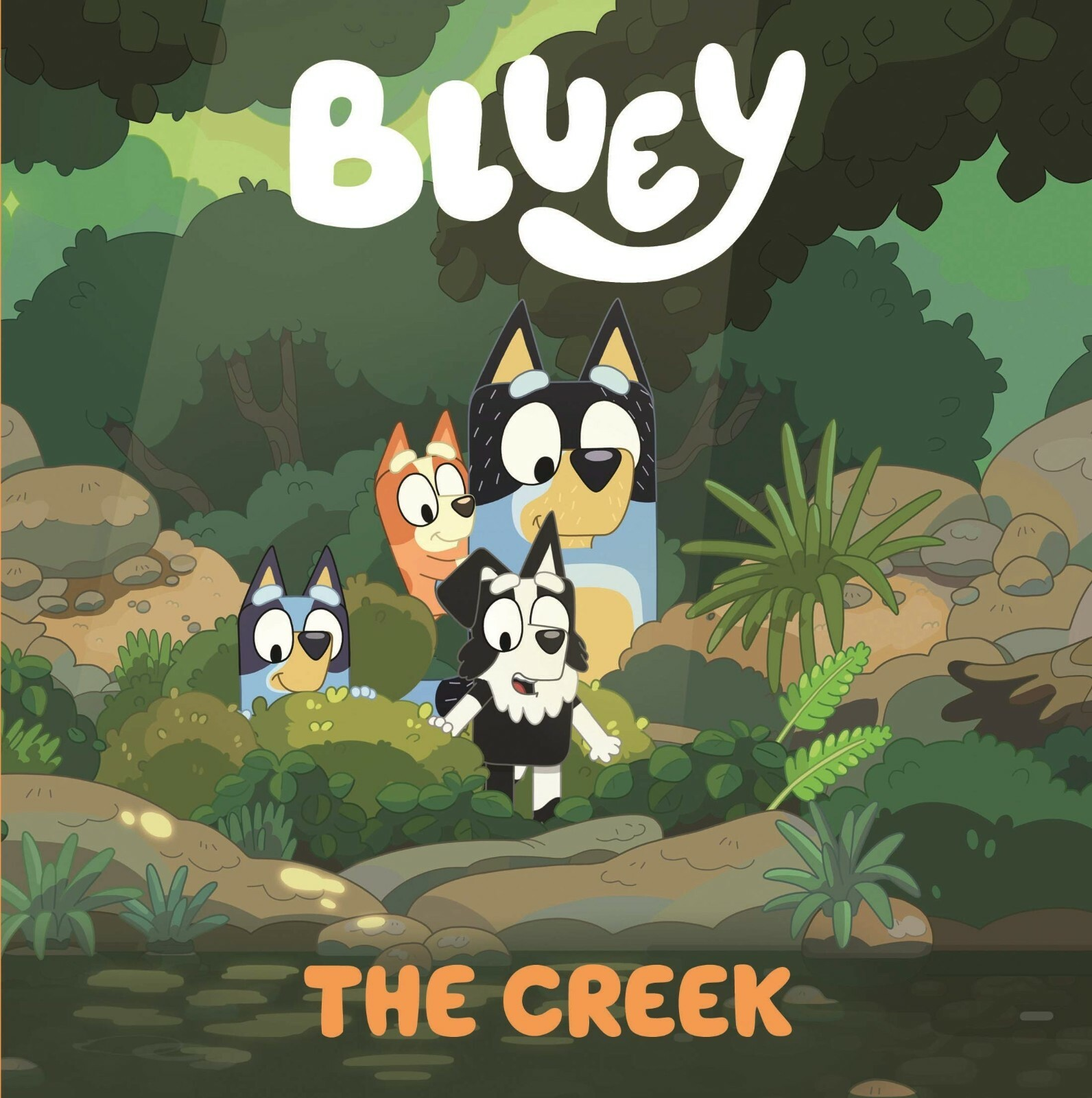 Bluey: The Creek - Board Book KIDS - Tin Sign Factory Australia