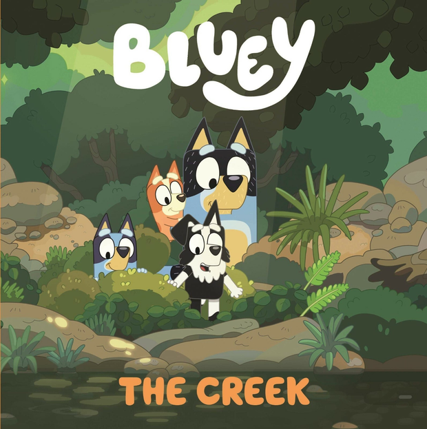 Bluey: The Creek - Board Book KIDS - BRAND NEW - FAST FREE SHIPPING AU