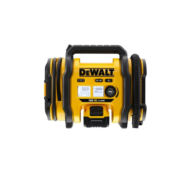 Yellow and black Dewalt power tool 