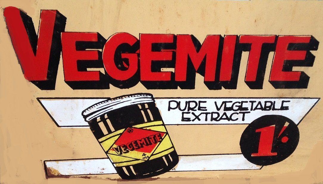 Vegemite Extract metal sign 20x 30 cm - Tin Sign Factory Australia