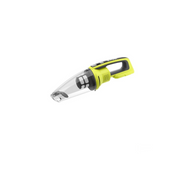 Handheld vacuum cleaner with yellow handle 