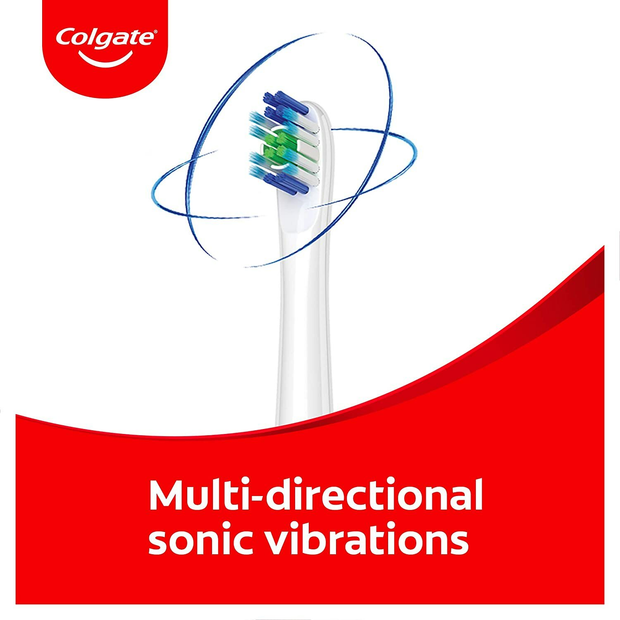 Colgate ProClinical 250R Deep Clean White Sonic Electric Power Toothbrush