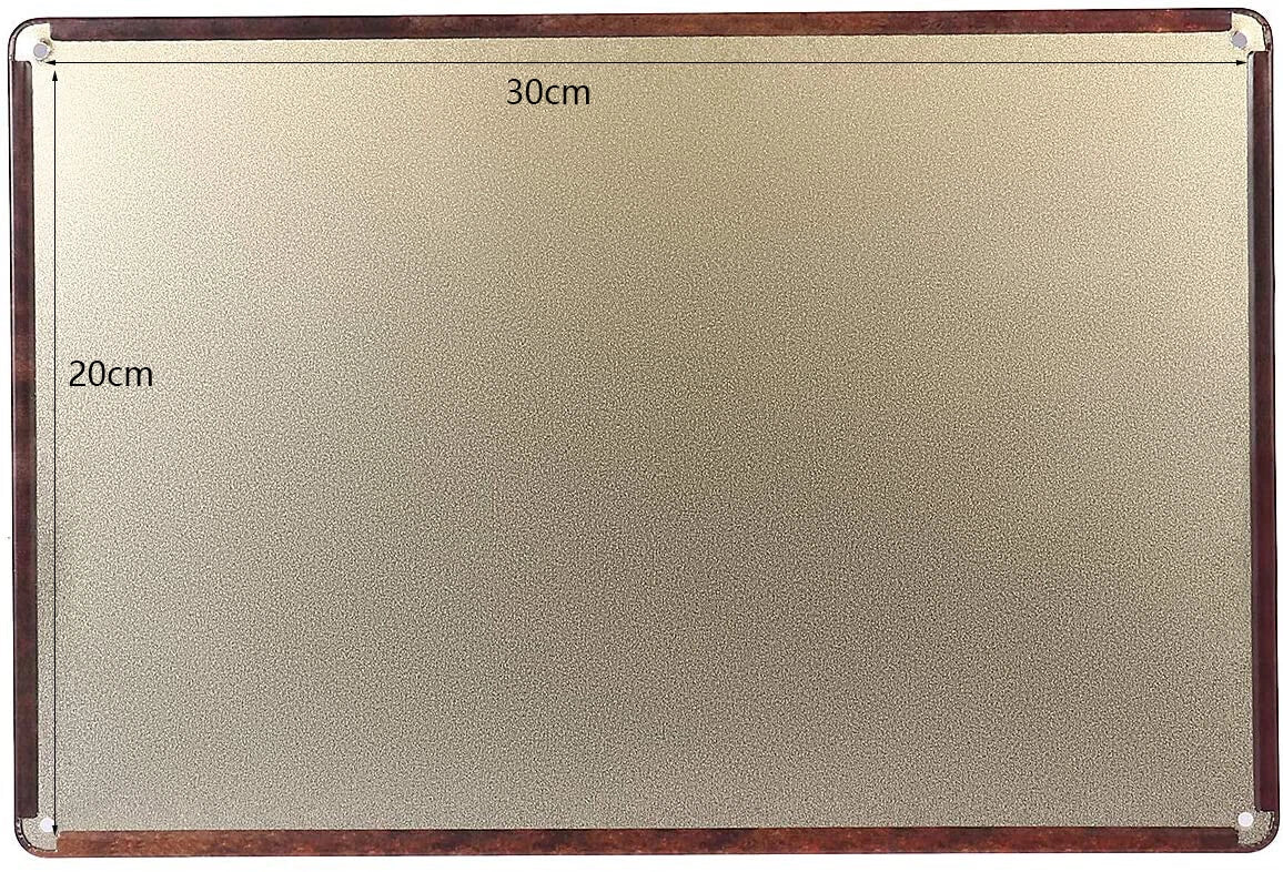 Warning Sign Bore Water in Use Private Home 300x200mm Metal Notice - image 4