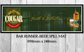 WHISKEY (890mm X 240mm) Non-Slip Rubber Mat Home Bar Runner Man Cave & Shed - Tin Sign Factory Australia